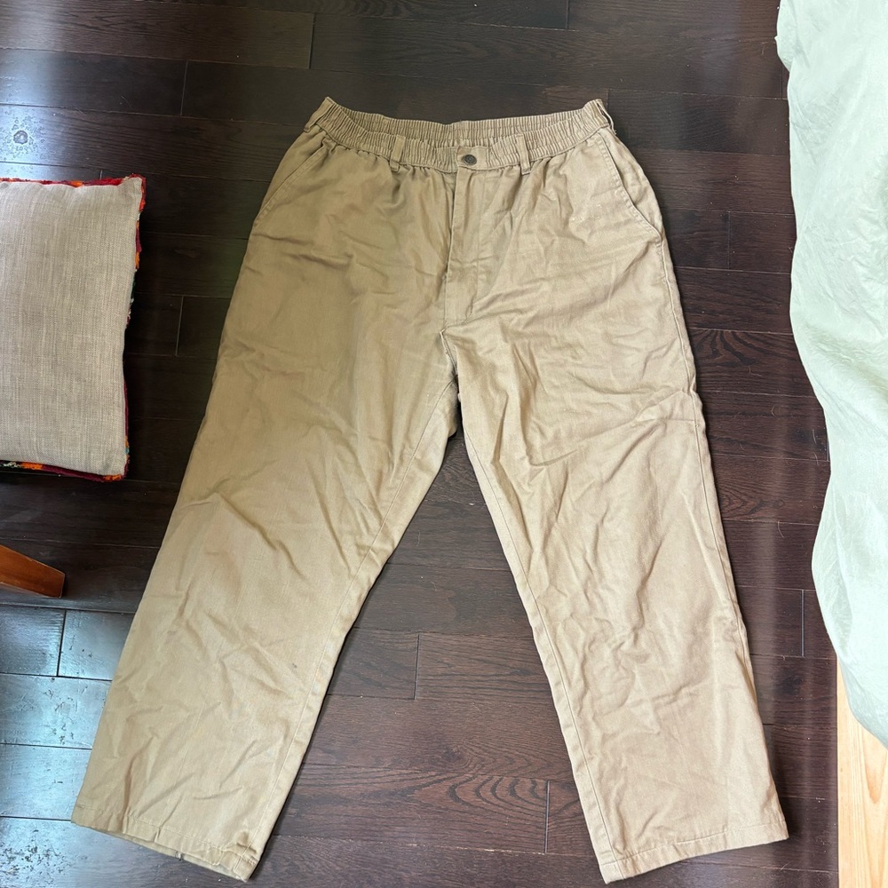Ice House flannel-lined slacks